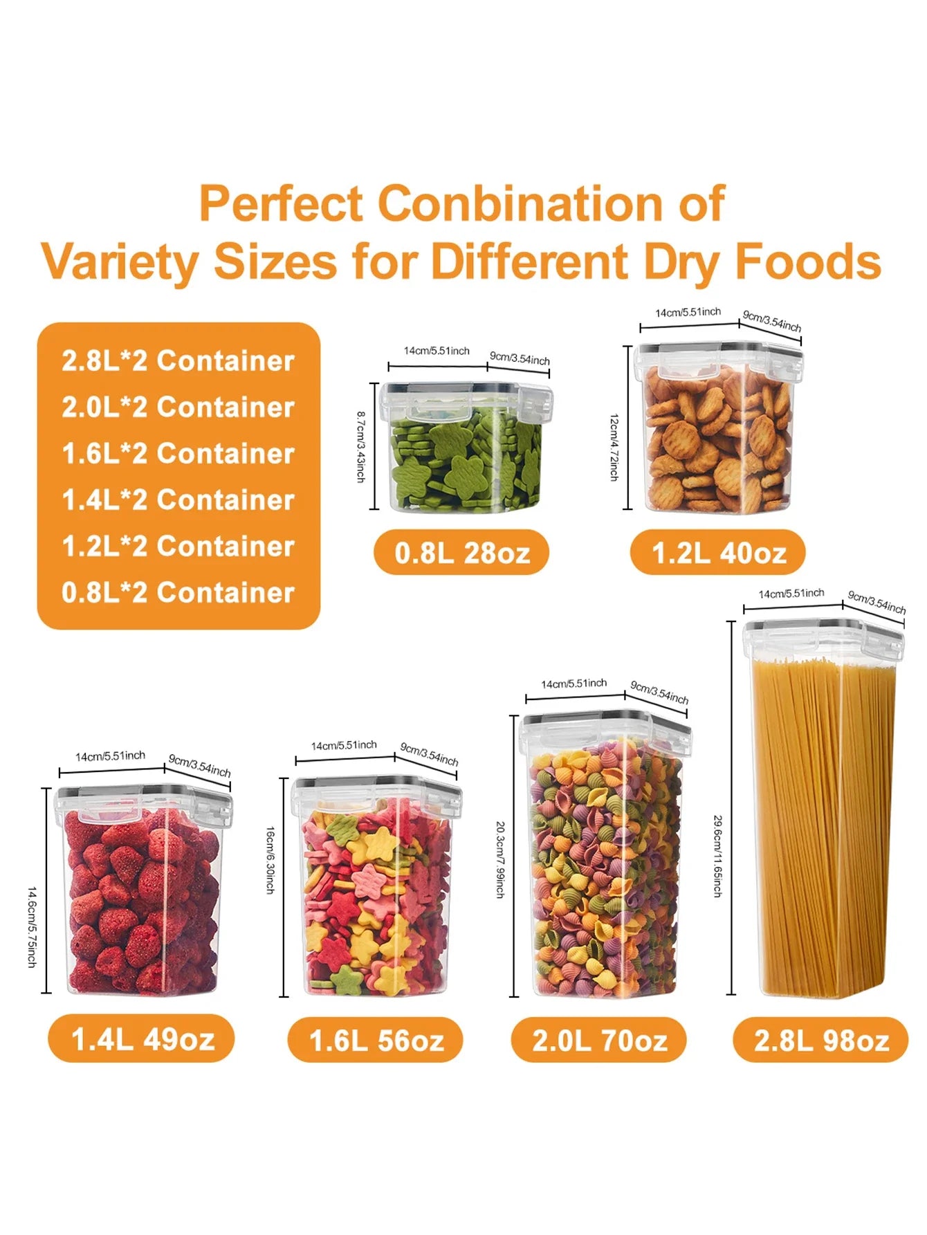 FreshSeal 24-Piece Airtight Pantry Storage Container Set